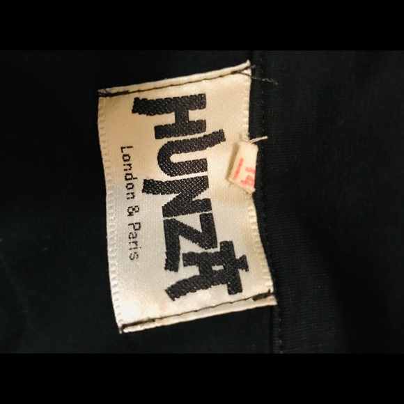 Hunza Limited Plaid Buttoned Down Black Gray Dress - Picture 7 of 8